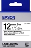 Picture of Epson Label Cartridge Standard LK-4WBN Black/White 12mm (9m)