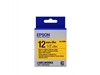 Picture of Epson Label Cartridge Strong Adhesive LK-4YBW Black/Yellow 12mm (9m)