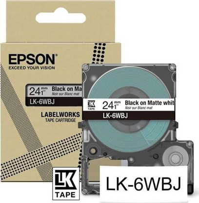 Attēls no Epson LK-6WBJ Black, White