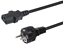 Attēls no Equip 112110 elektrības kabelis Melns 1,8 m CEE7/7 IEC C13