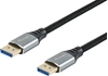 Picture of Equip 119281 DisplayPort kabelis 1 m Melns, Sudrabs