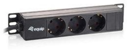 Attēls no Equip 333302 energosadales vienība, PDU 3 Maiņstrāvas izvade (-s) 1U