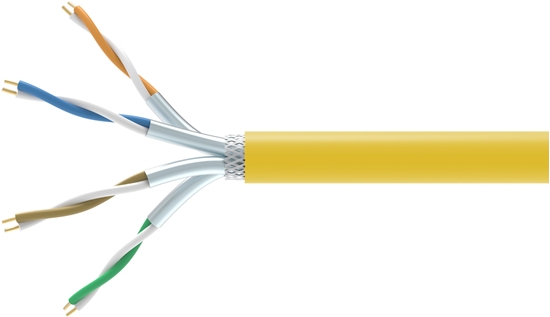 Picture of Equip 404563 tīkla kabelis Dzeltens 1000 m Cat7a S/FTP (S-STP)