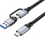 Attēls no Equip Kabel USB-C 3.2 -> C/A     St/St  3.00m 20Gbps schwarz