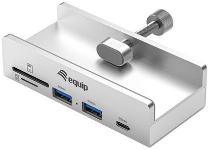 Attēls no Equip USB-Hub 5-Port 3.2/C->2xUSB-C 2xUSB 3.2 5Gpbs