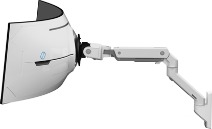 Изображение Ergotron Montagearm Gekrümmte Anzeige 57" 17kg weiß