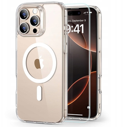 Attēls no ESR ESR Classic Hybrid MagSafe + Tempered Glass Set for iPhone 17 Pro - Clear