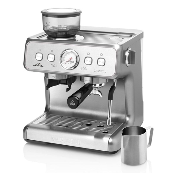 Изображение ETA Espresso Coffee Maker | 718190000 BARICELO | Pump pressure 15 bar | Table | 1550 W | Stainless Steel