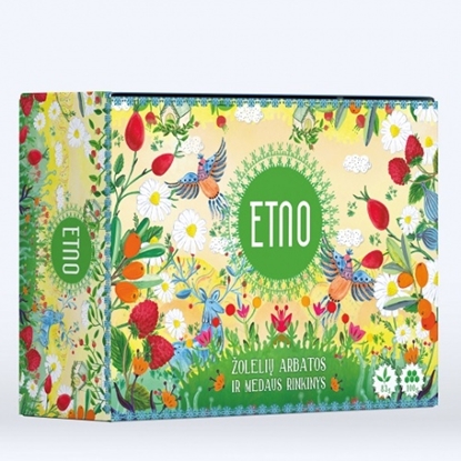 Изображение ETNO Tea and Honey (cardboard box) 60 pcs.