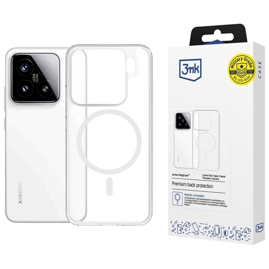Изображение Etui Armor MagCase do Xiaomi 15 MagSafe przezroczyste 