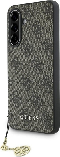 Изображение Etui Guess 4G Charms Collection do       Samsung Galaxy A56 brzowy