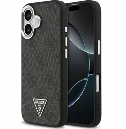 Attēls no Guess Etui 4G Triangle Logo MagSafe na iPhone 17 - czarne