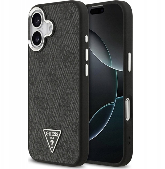 Picture of Guess Etui 4G Triangle Logo MagSafe na iPhone 17 - czarne