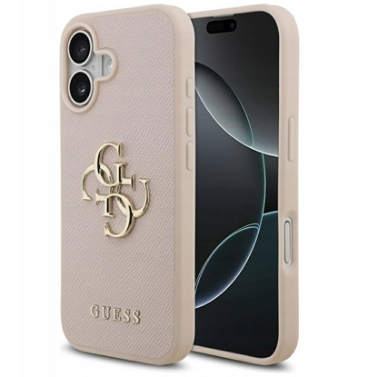 Picture of Etui Guess Grained Big 4G & Classic Logo  do iPhon