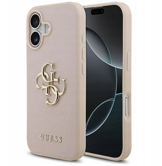 Picture of Etui Guess Grained Big 4G & Classic Logo  do iPhon