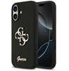 Изображение Etui Guess Silicone Big 4G Script do iPhone 17 czarny