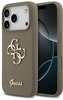 Изображение Etui Guess Silicone Big 4G Script do iPhone 17 Pro brzowy