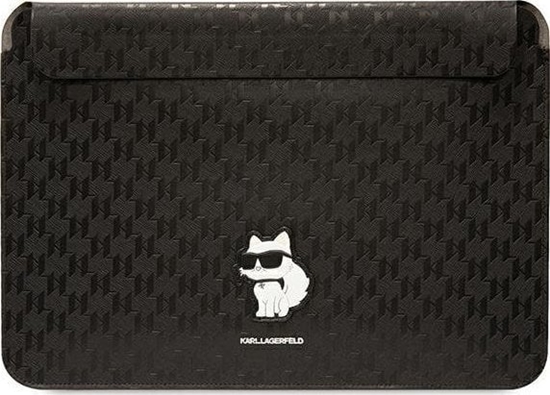 Picture of Etui Karl Lagerfeld Karl Lagerfeld Sleeve KLCS14SAKHPCK 14" czarny/black Saffiano Monogram Choupette