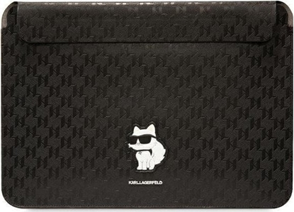 Attēls no Etui Karl Lagerfeld Karl Lagerfeld Sleeve KLCS16SAKHPCK 16" czarny/black Saffiano Monogram Choupette