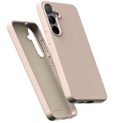 Изображение Etui Mercury Pure MagSafe Silicone do Samsung Galaxy S25 piaskowy