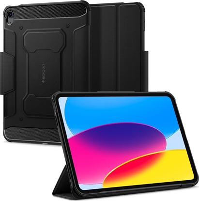 Picture of Etui na tablet Spigen Spigen Rugged Armor Pro, black - iPad 10.9" 2022