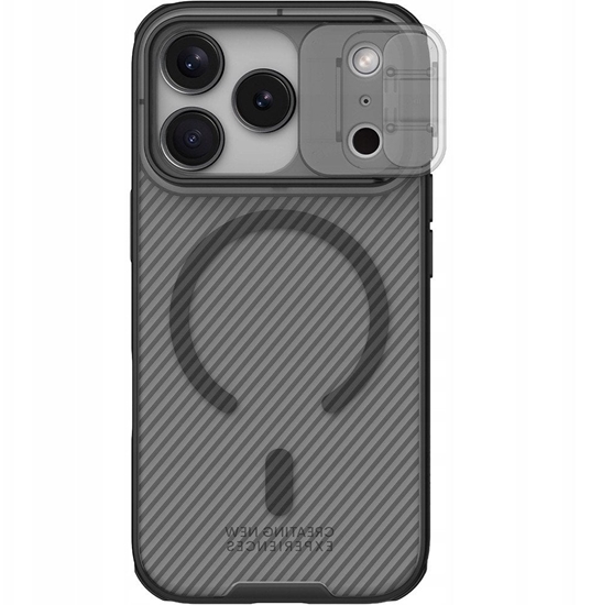Picture of Etui Nillkin CamShield Pro Magnetic Case do Apple iPhone 17 Pro póprzezroczyste czarne