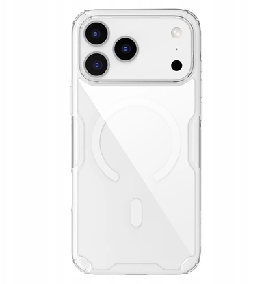 Attēls no Etui Nillkin Nature TPU Pro Magnetic kompatybilne z MagSafe na iPhone 17 Pro Max - przezroczyste