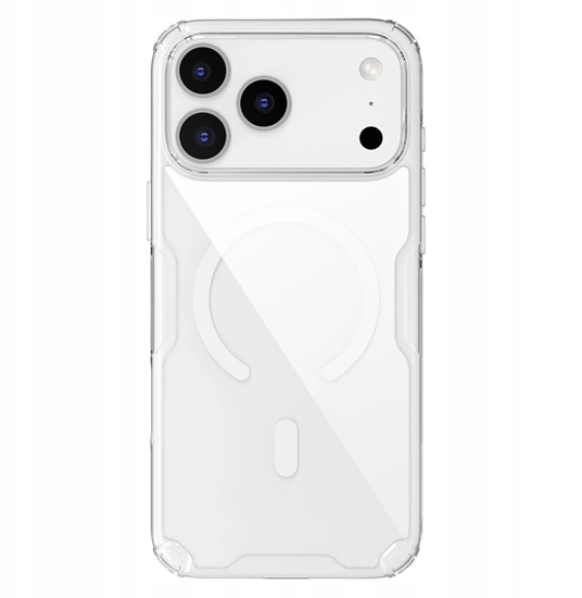 Picture of Etui Nillkin Nature TPU Pro Magnetic kompatybilne z MagSafe na iPhone 17 Pro Max - przezroczyste