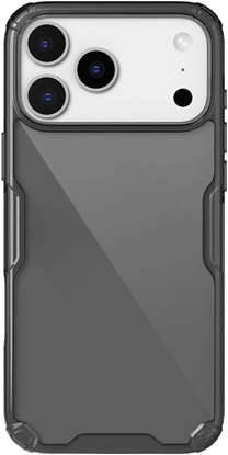 Attēls no Etui Nillkin Nature TPU Pro na iPhone 17 Pro Max - póprzezroczyste-czarne