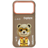Изображение Etui Nimmy Cool&Cute 2.0 Bear do iPhone 17 Pro bezowy