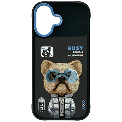 Attēls no Nimmy Etui Cool&Cute 2.0 Dog do iPhone 17 czarny