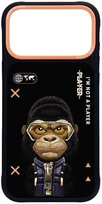 Picture of Etui Nimmy Cool&Cute 2.0 Gorilla do iPhone 17 Pro Max czarny