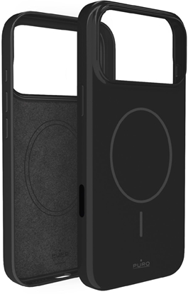 Picture of Etui ochronne Puro Pulse na iPhone 17 Pro Max poliwglanowe - czarne