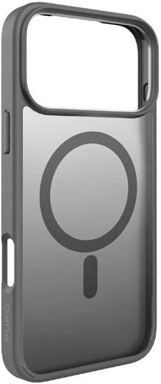 Изображение Etui Puro Gradient TPU kompatybilne z MagSafe na iPhone 17 Pro - szare