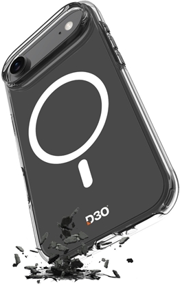 Изображение Etui Puro Impact Clear D3O TPU+PC kompatybilne z MagSafe na iPhone 17 Air - przezroczyste