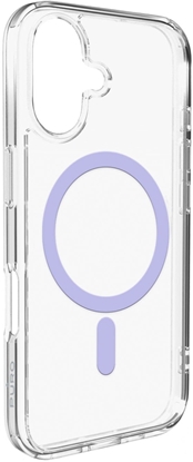 Изображение Etui Puro Lite Mag TPU+PC kompatybilne z MagSafe na iPhone 17 - przezroczyste z róowym piercieniem