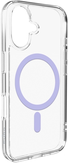 Изображение Etui Puro Lite Mag TPU+PC kompatybilne z MagSafe na iPhone 17 - przezroczyste z róowym piercieniem