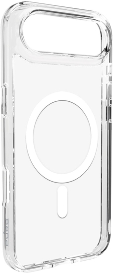 Изображение Etui Puro Lite Mag TPU+PC kompatybilne z MagSafe na iPhone 17 Air - przezroczyste z biaym piercieniem