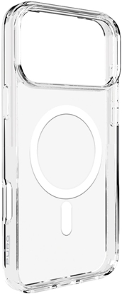 Изображение Etui Puro Lite Mag TPU+PC kompatybilne z MagSafe na iPhone 17 Pro - przezroczyste z biaym piercieniem