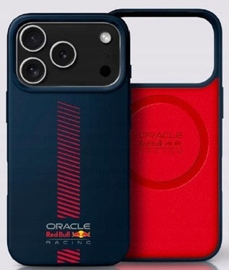 Изображение Etui Red Bull Silicone Powerbar MagSafe do iPhone 17 Pro granatowy