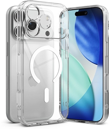 Attēls no Etui Ringke Fusion Magnetic MagSafe do Apple iPhone 17 Pro Clear