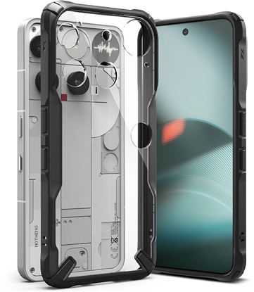 Picture of Etui Ringke Fusion-X do Nothing Phone (3) Black