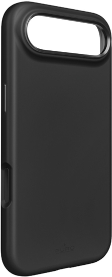 Изображение Etui silikonowe Pure Icon Mag Pro Liquid Silicone na iPhone 17 Air kompatybilne z MagSafe, z ochron aparatu i aluminiowymi przyciskami - czarne