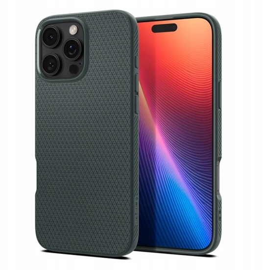 Picture of Etui Spigen Liquid Air do Apple iPhone 17 Pro Abyss Green