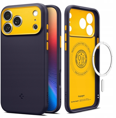 Изображение Etui Spigen Nano Pop MagSafe na iPhone 17 Pro - granatowe