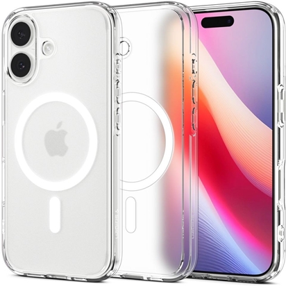 Attēls no Etui Spigen Ultra Hybrid MagSafe do iPhone 17, przezroczyste