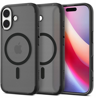 Изображение Etui Spigen Ultra Hybrid MagSafe na iPhone 17 - czarne