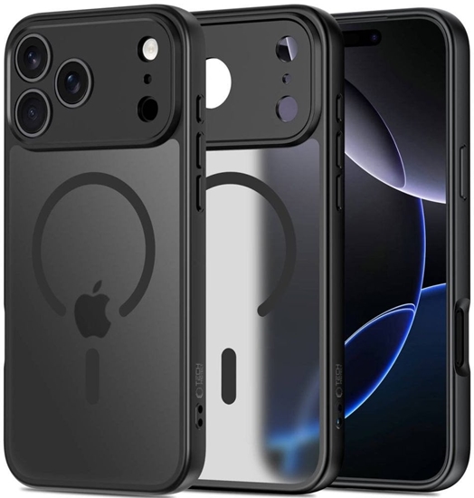 Изображение Etui Tech-Protect BasicMag MagSafe do Apple iPhone 17 Pro Matte Black