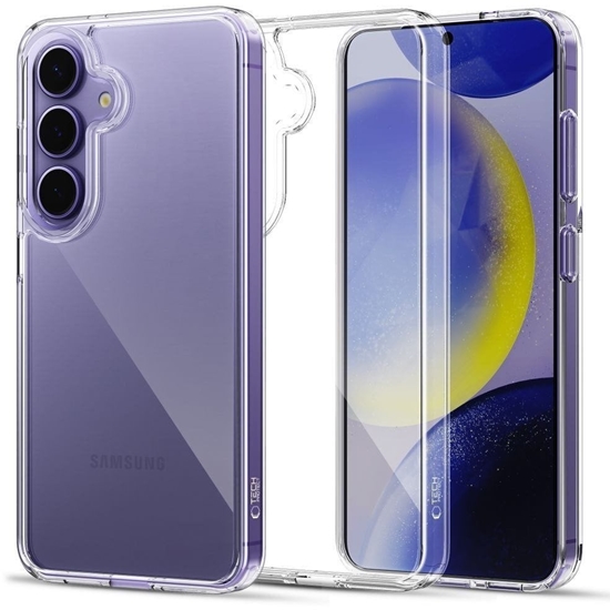 Picture of Tech-Protect Tech-Protect FlexAir Hybrid Case for Samsung Galaxy S25 FE - Transparent