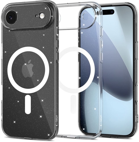 Изображение Etui Tech-Protect FlexAir MagSafe do Apple iPhone 17 Air Glitter